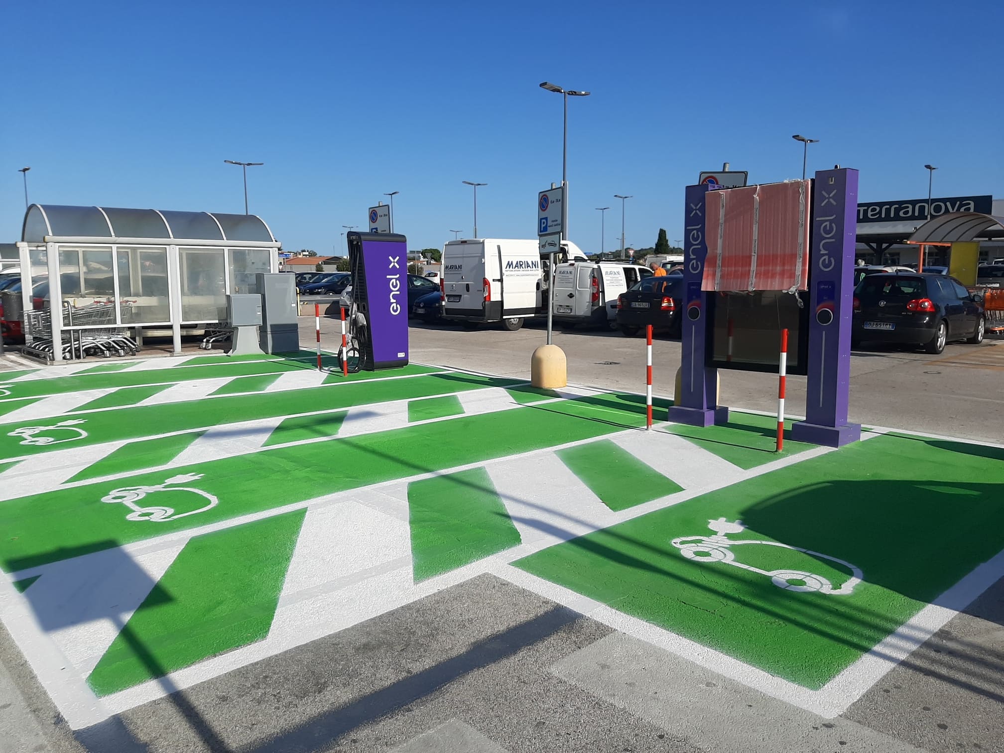 Installazione colonnine ricarica